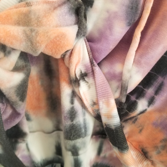 Last1️⃣🆕Blossom Ultra Soft Tie Dye Hoodie Top - Picture 5 of 11